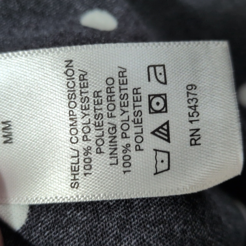Aeropostale Black And White Polka Dot Skirt - Picture 5 of 5